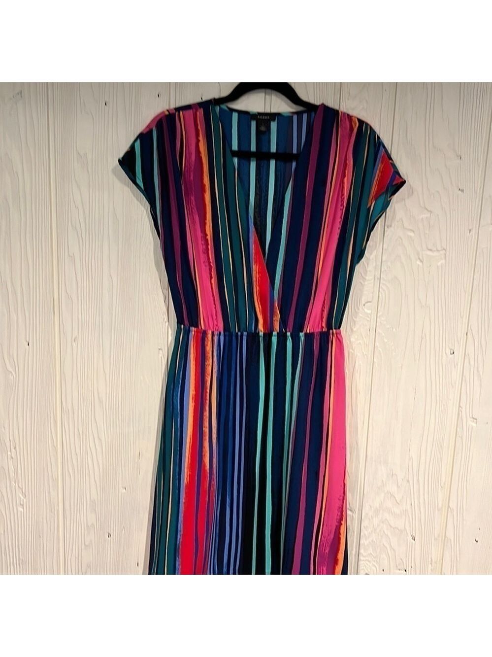 Halogen V Neck Dress Small Knee Length